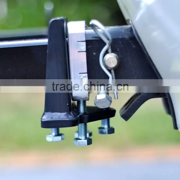 Towbar Dirt Small Motor Bike Motorcycle Motorbike Utility Trailer 2 Arms Carrier Rack With Ramp For Sale photo-6