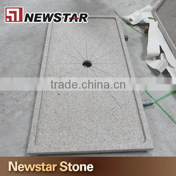 Natural G682 Granite Bathroom USA Standard Square Shower Bases photo-2