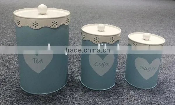 Tea Coffee Sugar Canister Set photo-2