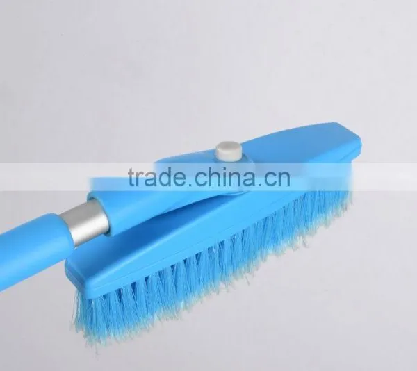 Snow Brush With Ice Scraper Two Section Telescopic Aluminum Handle photo-3
