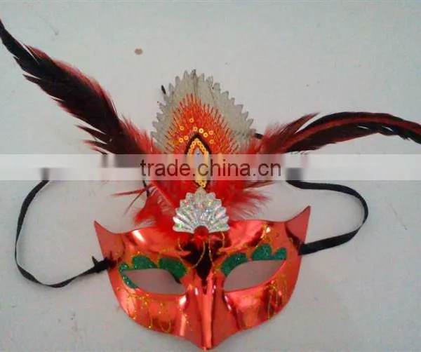 Party Mask Peacock Decoration Accessory photo-2