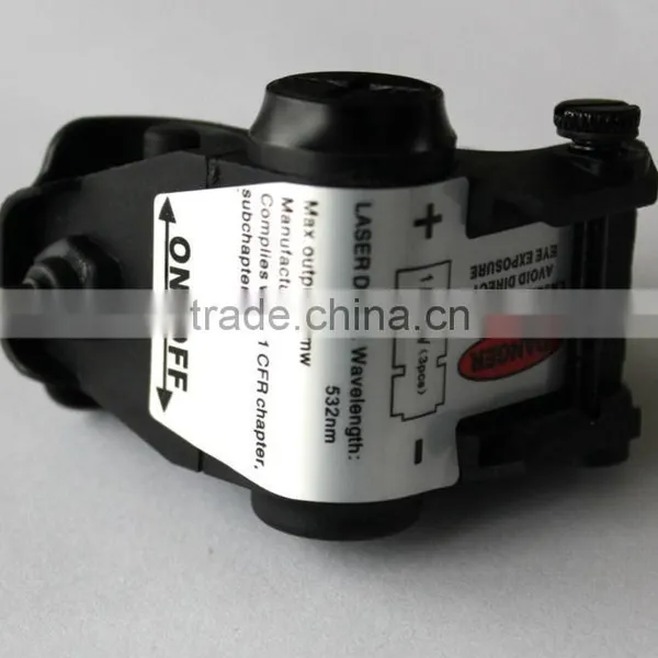 Super Compact Tactical Green Laser Sight Scope With Strobe 80 Lumens CREE Q5 Led Light Combo (FDA Certified) photo-6
