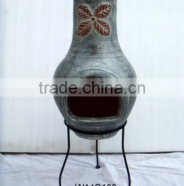 CLAY STOVE CHIMNEY POT photo-2