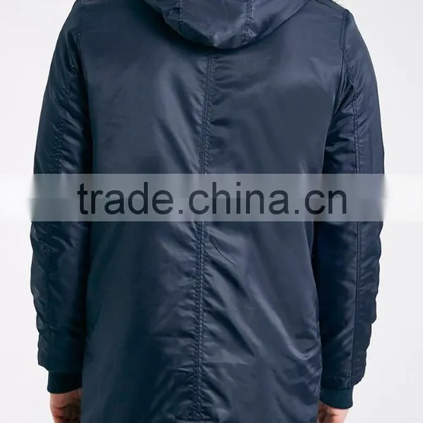 Hot New Style Cotton-padded Mens Winter Coat Parka Jacket With Fur Collar photo-2