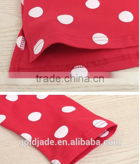 100% Combe Cotton Leisure Homewear,summer Blank Red Homewear,embroidery or Printing Long Homewear photo-4