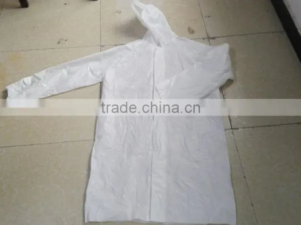 Adult Peva White Rain Jacket photo-3