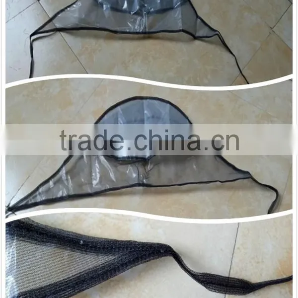 Good Quality Plastic Rain Cap/rain Bonnet/rain Hat for Promotion