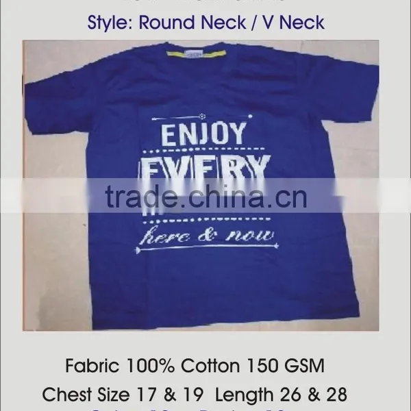 V Neck Cotton T-Shirts Printed Custom Designs Low Price photo-2