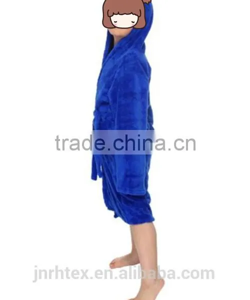 Wholesale Custom Hooded Terry Cotton Bathrobe photo-5