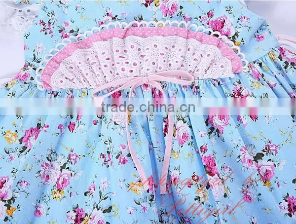 Spanish Flower Girl Dress Kids Party Wear Frocks photo-6