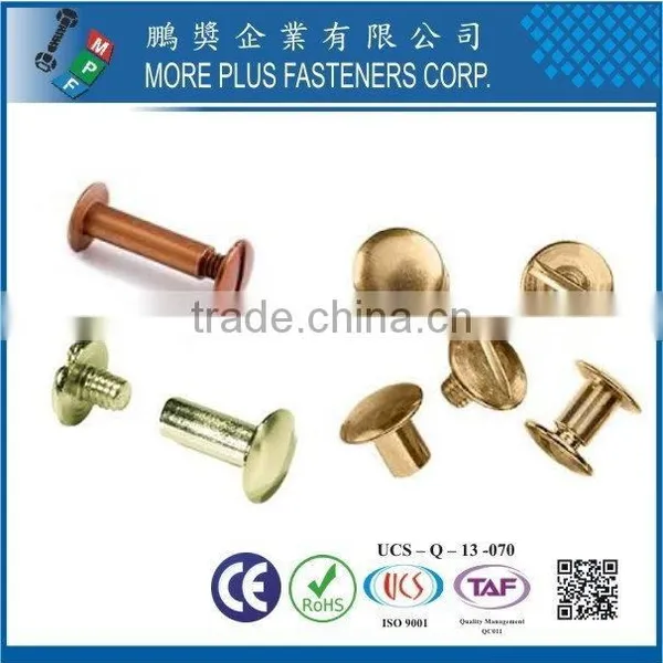 Taiwan Stainless Steel Excellent in Asia Tableware Chicago Screws Male and Female Rivet photo-3