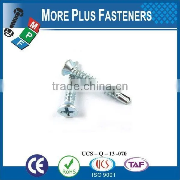 Made in Taiwan High Quality Stainless Steel Cross Recessed Self Drilling TEK Screw photo-2