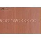 Brown Sapelli Engineered Wood Veneer Sliced Cut For Furniture