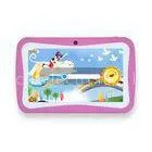 Pink Android Allwinner 23 Kids Educational Tablets Custoimzed UI Support MP3 WMA OGG