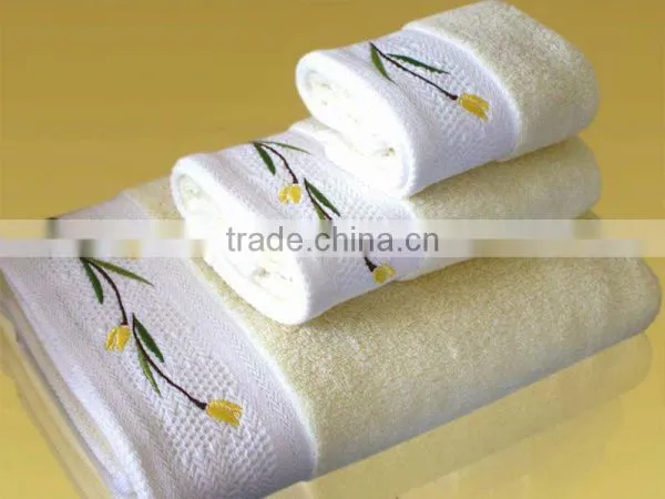Vietnam Embroidery Jacquard Soybean Towel Set