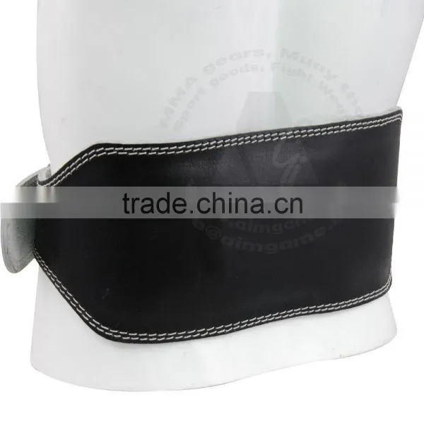 Leather Weight Lifting Belt