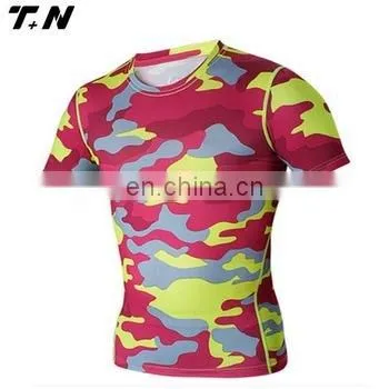 Hot Sale Cheap Camo Mma Rash Guard photo-2