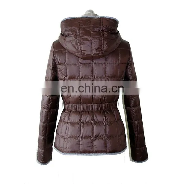 Leather Button With Zip Cotton Padded Jacket photo-2