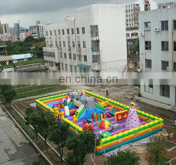 Large Fun City Amusement Parks Castillos Hinchables Inflables China photo-3