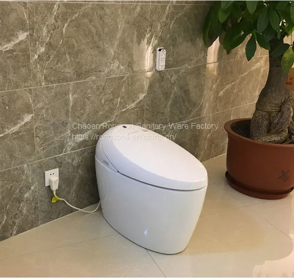 Auto flush function one piece ceramic american standard smart toilet