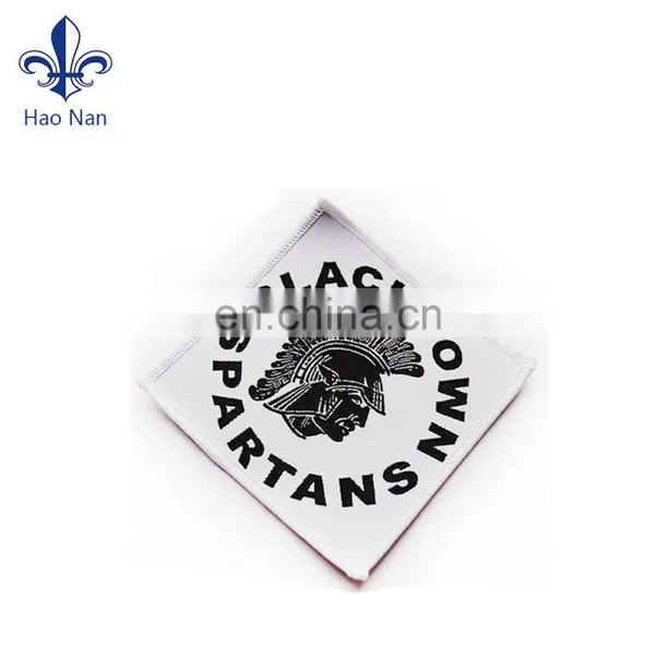 Custom Your Logo Printed on Polyester Fabric Woven Label photo-5