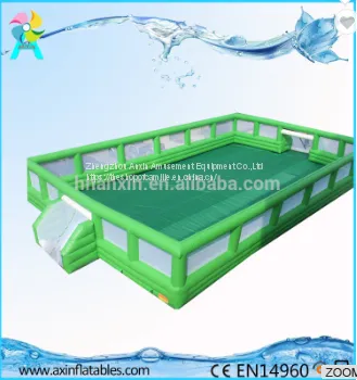 14x7x0.55M Big Inflatable Soap Football Field / Soccer Football Field for Sale photo-2