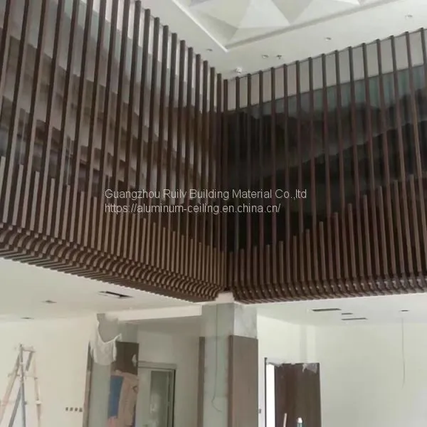 Wavy Aluminum Ceiling/Customized Aluminum Veneer for Ceiling/Undulating Aluminum Ceiling photo-3