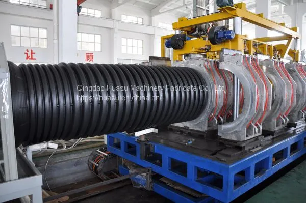PE DWC Tube Extruder Corrugated Pipe Extrusion Line photo-3