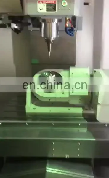 Taiwan Spindle ATC And CTS System Vertical CNC Milling Machine For Metal/Alloy/Steel Parts Machining