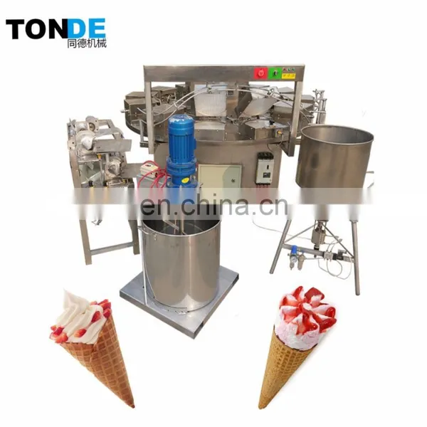 Commercial Sugar Cone Forming Equipment for Making Ice Cream Cone photo-3
