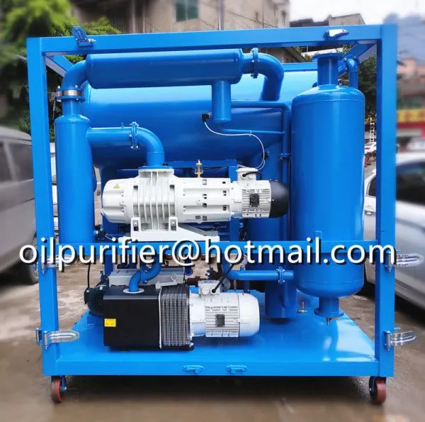 Double Stage Vacuum Transformer Oil Reproductive Machine With Resistance To High Voltage, Dielectric Oil Particles or Sludge Flushing System, Old Transformer Oil Recycling Machine photo-3