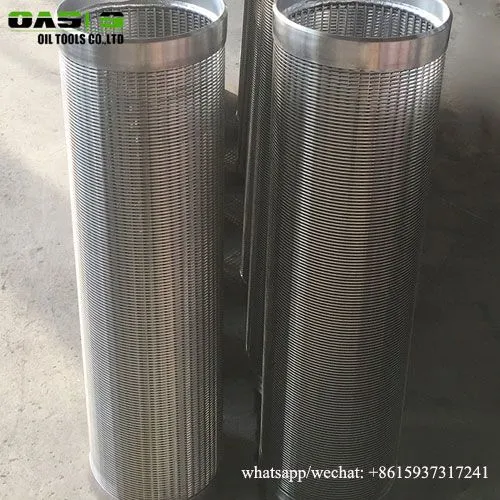 Water Sand Well SS304L Johnson Stainless Steel Water Well Screens photo-5