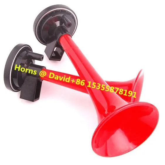 Twin Tone Air Horns 12V/24V 15A Kompressor Fanfare Zweiklang Avertisseur A Air Comprime Deux Tons