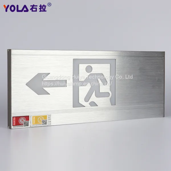 High Standard Aluminium Directional Indicator Emergency Exit Indicator Light photo-2