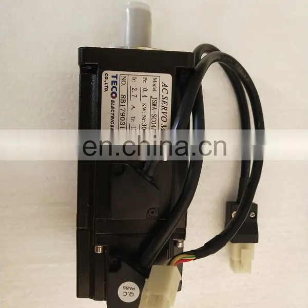 400W Teco AC Servo Motor Drive JSMA-SC04ABK00 For Industrial Robot Arm photo-3