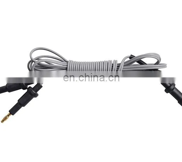 Medical Equipment Laparoscopic Bipolar Forceps of Curved Bipolar Forceps photo-4