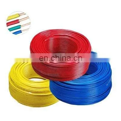 99.9% Pure Copper 0.75mm 1.5mm 2.5mm SOLID ENVIRONMENT-FRIENDLY Electric PVC INSULATED COPPER WIRE photo-5