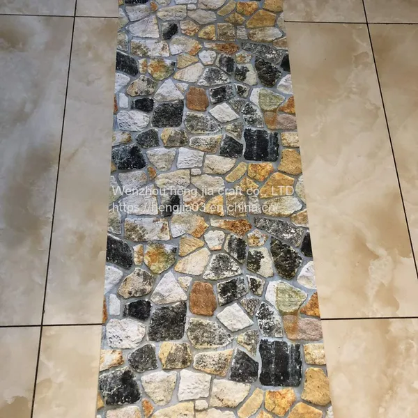 Since the Glued Stone Wallpaper Contact Paper Brick Fireplace Kitchen Defensive Wall Splashing Mesa Door Gasket photo-4