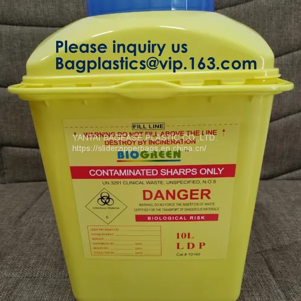 Healthcare, Gallon, Quart, Liter Sharp Container, Biohazard Waste Disposal Container, Needle Disposal Container photo-3