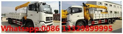 HOT SALE! DONGFENG TIANLONG 10T Cargo Truck With Crane for Sale photo-2