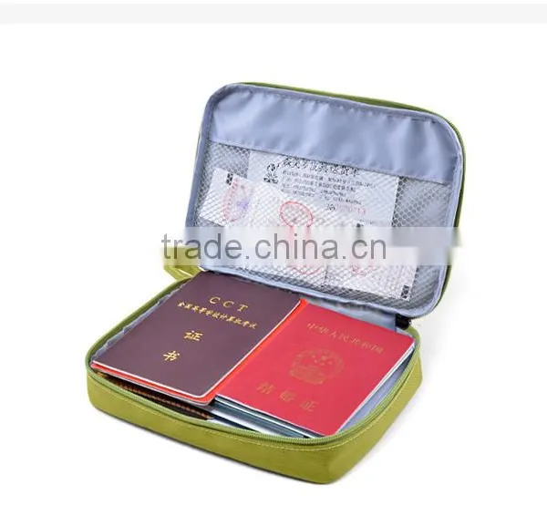 Waterproof Multifuction High-capacity Travel Pastport Documents Nylon Storage Bag photo-6