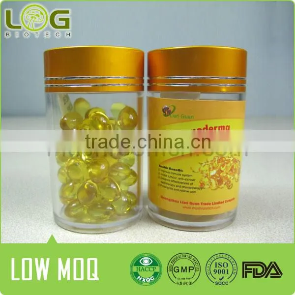 Liquid Health Ganoderma Lucidum Mushroom Spore Oil Capsule