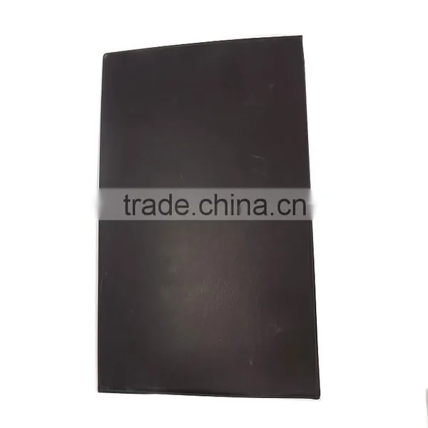 PU Leather A5 Embossed Printing D Shape 3 Ring Binder With Name Card Quality Choice photo-2
