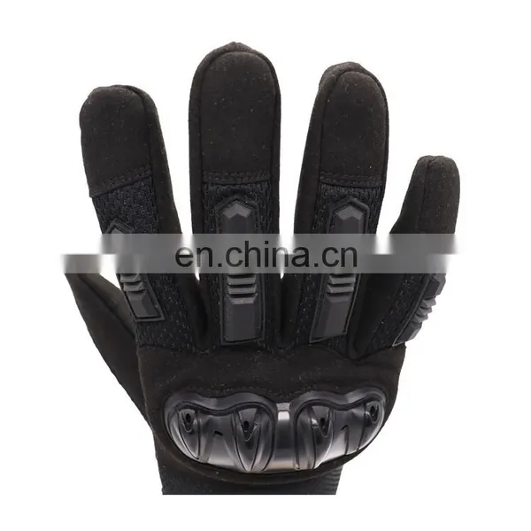 Wholesale Protection Cut Resist Impact Motorcycle Safety Gloves Men Racing Gloves In Black photo-4