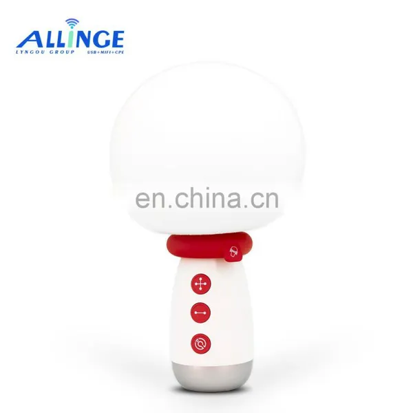 ALLINGE MDZ3633 Portable Microfono Wireless Home Use Singing Machine Microphone Karaoke Speaker photo-2