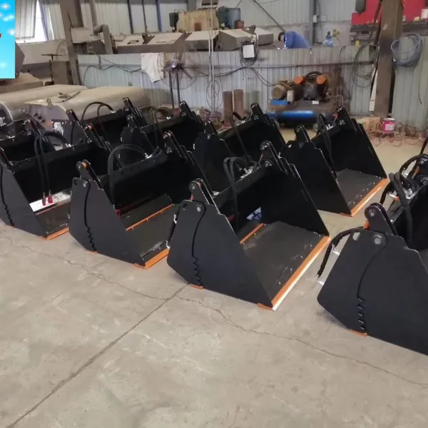 Skid Steer Snow Sweeper Attachments Bobcat Angle Broom for Skid Steer Loader photo-4