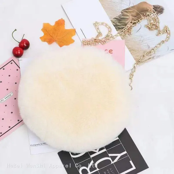 29Autumn and Winter Plush Bag Cute Bag Single Shoulder Crossbody Bag Fur Bag a Variety of Color Change Bag Wholesale photo-2