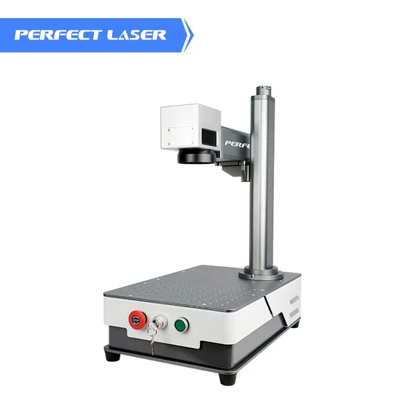Perfect Laser Hot Product 20W Mini Portable CNC Metal Plastic Fiber Laser Engraver Marking Machine photo-2
