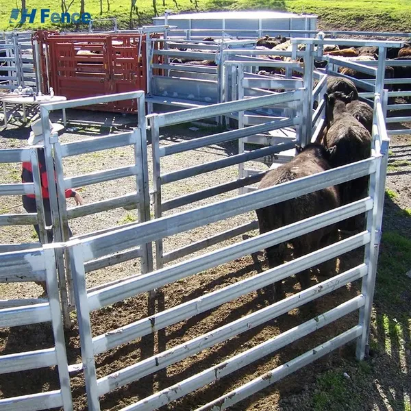 High Quality Australia Galvanized Welded Metal Steel Sheep and Goat Fence Corral Panels for Sale photo-3