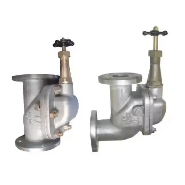 JIS Marine Angel Gate Valve F7363 F3060R 5K 10k China Valve Vertical Storm Regulating Valve photo-2